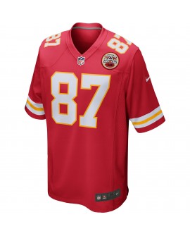 Travis Kelce Kansas City Chiefs Nike Spieler Trikot – Rot