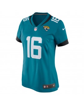 Trevor Lawrence Jacksonville Jaguars Nike Damen-Spieler Trikot – Blaugrün