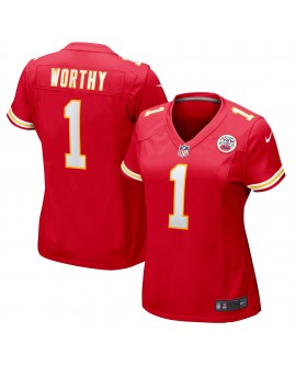 Xavier Worthy Kansas City Chiefs Nike Damen-Spieler Trikot – Rot