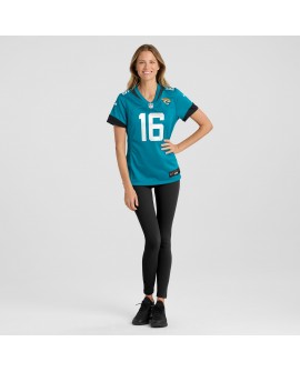 Trevor Lawrence Jacksonville Jaguars Nike Damen-Spieler Trikot – Blaugrün