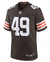 Carson Schwesinger Cleveland Browns Nike 2025 NFL Draft Spielers Trikot – Braun