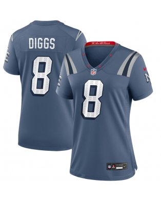 Nike Stefon Diggs New England Patriots Damen-Spiels Trikot „Storm Blue“ aus der Rivalries Collection 2025