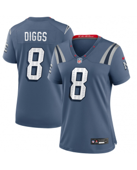 Nike Stefon Diggs New England Patriots Damen-Spiels Trikot „Storm Blue“ aus der Rivalries Collection 2025
