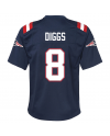 Nike Stefon Diggs New England Patriots Jugend-Trikot in Marineblau