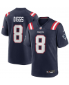 Nike Stefon Diggs New England Patriots Marineblaues Spielers Trikot