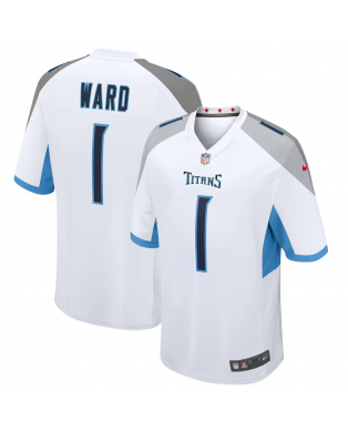 Nike Cameron Ward Tennessee Titans Weiß 2025 NFL Draft Erste Runde Pick Spiels Trikot
