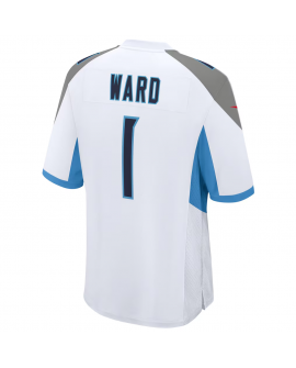 Nike Cameron Ward Tennessee Titans Weiß 2025 NFL Draft Erste Runde Pick Spiels Trikot