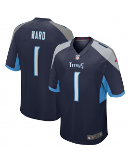 Nike Cameron Ward Tennessee Titans Navy 2025 NFL Draft Erstrundenpick Alternativ-Spiels Trikot