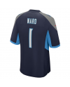 Nike Cameron Ward Tennessee Titans Navy 2025 NFL Draft Erstrundenpick Alternativ-Spiels Trikot