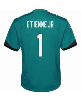 Nike Travis Etienne Jacksonville Jaguars Jugend-Spiels Trikot in Blaugrün