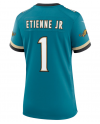 Nike Travis Etienne Jr Jacksonville Jaguars Damen-Trikot „Prowler Throwback Spiel“ in Blaugrün