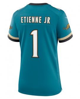 Nike Travis Etienne Jr Jacksonville Jaguars Damen-Trikot „Prowler Throwback Spiel“ in Blaugrün