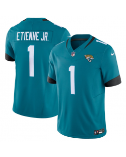 Nike Travis Etienne Jacksonville Jaguars Teal Vapor F.U.S.E. Limited Trikot