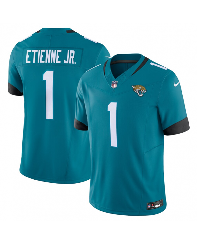 Nike Travis Etienne Jacksonville Jaguars Teal Vapor F.U.S.E. Limited Trikot
