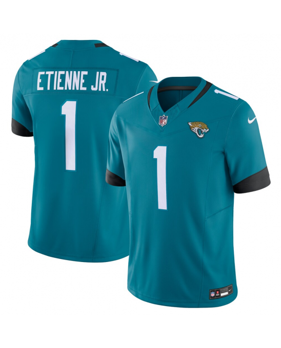 Nike Travis Etienne Jacksonville Jaguars Teal Vapor F.U.S.E. Limited Trikot