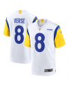 Nike Jared Verse Los Angeles Rams Weißes Spielers Trikot