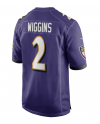 Nike Nate Wiggins Baltimore Ravens Lila Spieler-Trikot