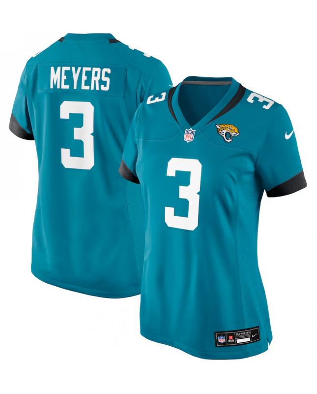 Nike Jakobi Meyers Jacksonville Jaguars Damen-Trikot in Teal (Team-Spieltrikot)