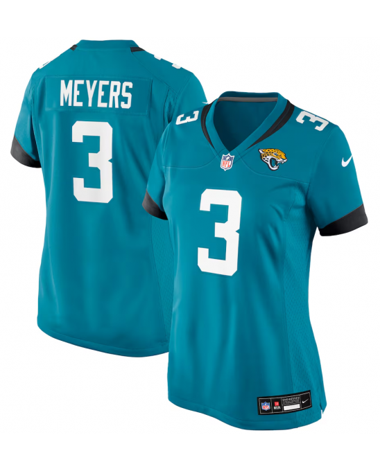 Nike Jakobi Meyers Jacksonville Jaguars Damen-Trikot in Teal (Team-Spieltrikot)