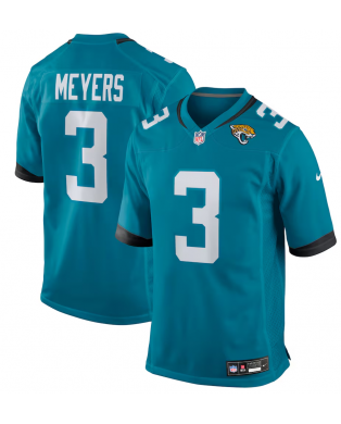 Nike Jakobi Meyers Jacksonville Jaguars Teal Team-Spiels Trikot