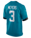 Nike Jakobi Meyers Jacksonville Jaguars Teal Team-Spiels Trikot