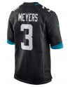 Nike Jakobi Meyers Jacksonville Jaguars – Schwarzes Ausweich-Spiels Trikot