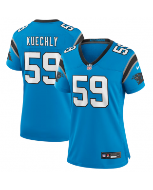 Nike Luke Kuechly Carolina Panthers Damen-Spieltrikot in Blau (ehemaliger Spieler)