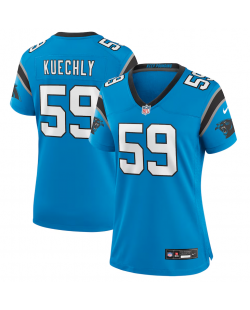 Nike Luke Kuechly Carolina Panthers Damen-Spieltrikot in Blau (ehemaliger Spieler)