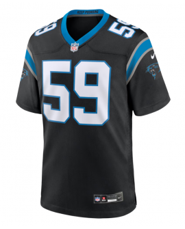 Nike Luke Kuechly Carolina Panthers – Schwarzes Team-Spieltrikot