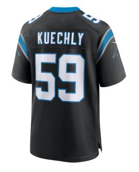 Nike Luke Kuechly Carolina Panthers – Schwarzes Team-Spieltrikot