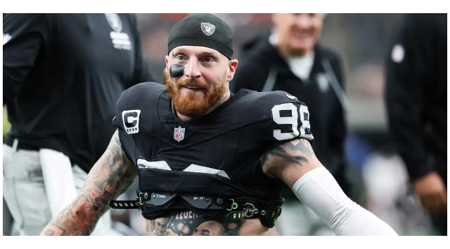 Warum Ravens-Fans Raiders Maxx Crosby nach gescheitertem Handel "in Tränen lachen" hatten