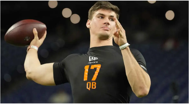 NFL Insider glaubt, Ty Simpson braucht die Behandlung von Drake Maye als Rookie