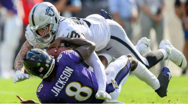 Maxx Crosby Case spiegelt die Geschichte von Ravens nach Physical Tests zurück