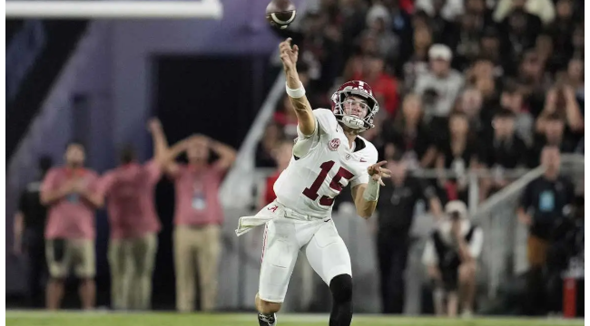 Dan Orlovsky fällt wilde Ty Simpson-Dolphins nehmen nach Jaylen Waddle Handel