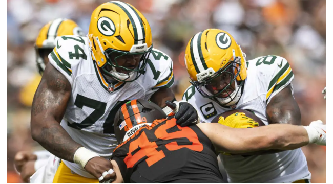 Browns landen Pro Bowl Center Elgton Jenkins nach Packers Freilassung
