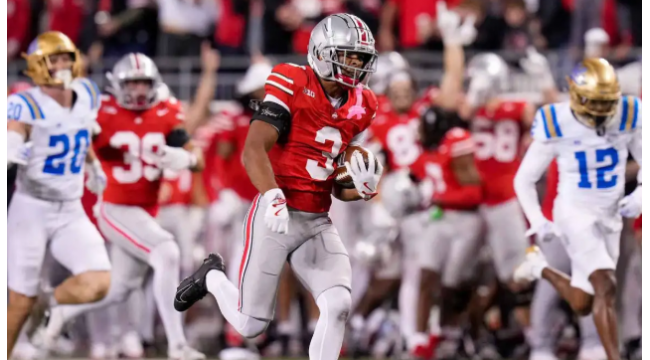 Ohio State's Lorenzo Styles Jr.'s 4,27 40-Yard-Dash macht NFL Combine Geschichte seit 2003 nicht gesehen
