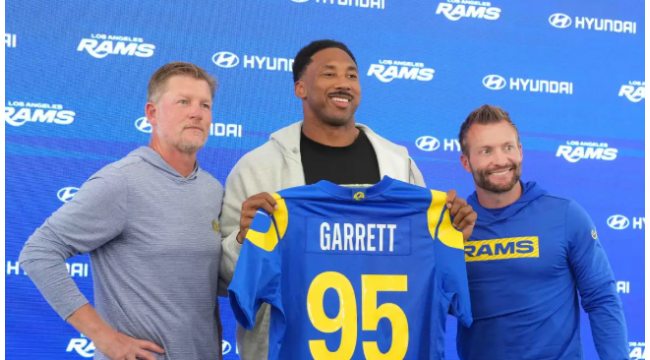 RGIII darüber, warum Rams 'Myles Garrett, Aaron Donald Pairing 'unstoppbar' wäre