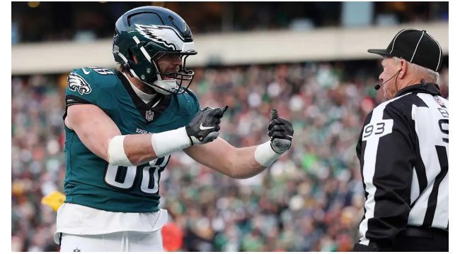 Subtile Move ermöglicht Eagles mehr Zeit für Dallas Goedert Erweiterung