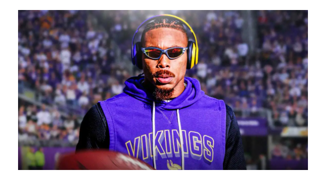 Hat Justin Jefferson JJ McCarthy mit Kyler Murray Reaktion beschattet?