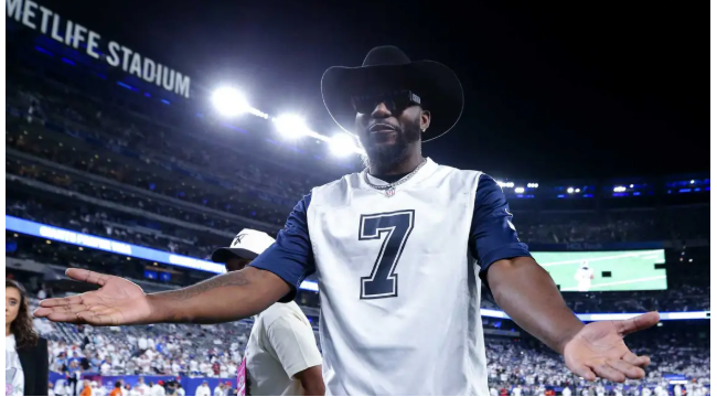 Dez Bryant veröffentlicht NSFW-Erklärung über Giants' Jaxson Dart-Donald Trump 'Hass'