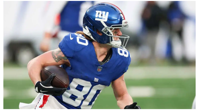 Giants erneut unterzeichnen faszinierenden Empfänger nach Karriere-Hochsaison