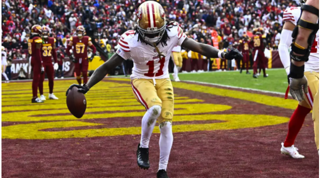 Insider dumps kaltes Wasser auf Commanders bekommen Brandon Aiyuk inmitten 49ers Drama
