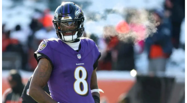 Ravens' Lamar Jackson kann nicht aufhören, über Myles Garrett aus der AFC North zu lächeln