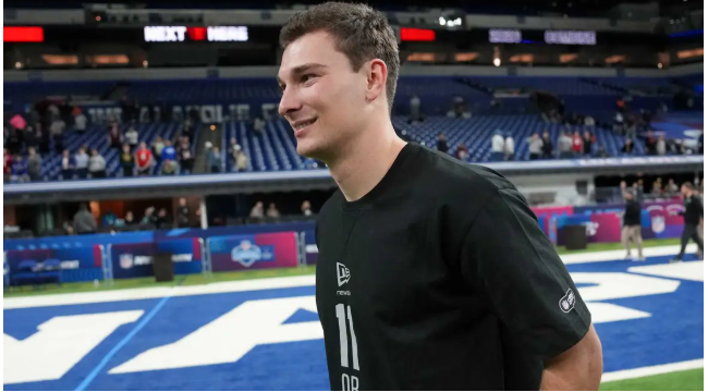 Fernando Mendoza verdient „Franchise QB“-Requisiten von Insider am Pro Day vor dem NFL-Draft