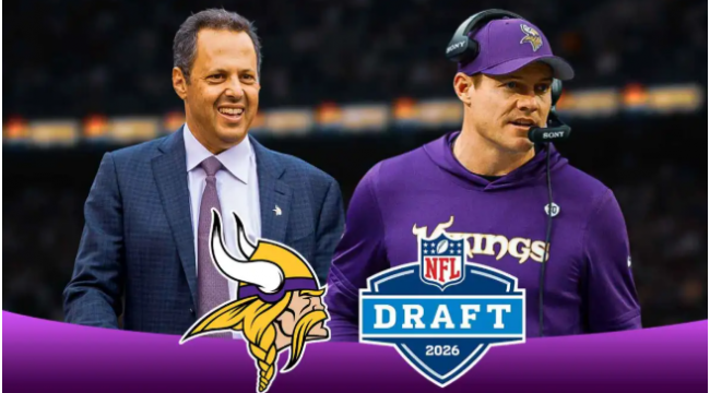 Wikings' 7-Runde 2026 NFL Draft nach PFF Mock Draft Simulator nach NFL Free Agency