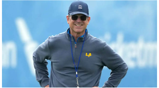 Chargers HC Jim Harbaugh macht große Erklärung über Justin Herberts Waffen