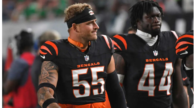 Logan Wilson feiert Bengals Amtszeit in Ruhestand Ankündigung
