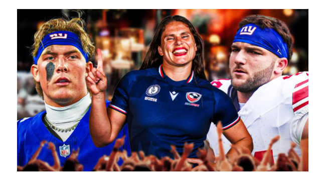 Wie die olympische Bronzemedaillerin Ilona Maher den Jaxson Dart der Giants auf Skattebos Party demütigte