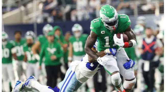 AJ Brown fällt „gestapelte“ Bewertung des WR-Raumes der Patriots ab