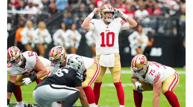 Die 49ers wollen Mac Jones nicht austauschen. ESPN schlägt Vikings Godfather-Angebot vor